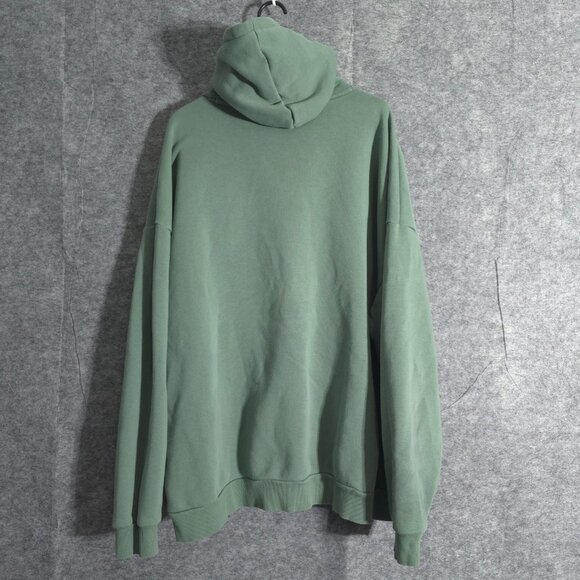 Puma SE Fit Warm Cell Hoodie Mens Sz XXL Green Pullover Logo Solid - Picture 6 of 16